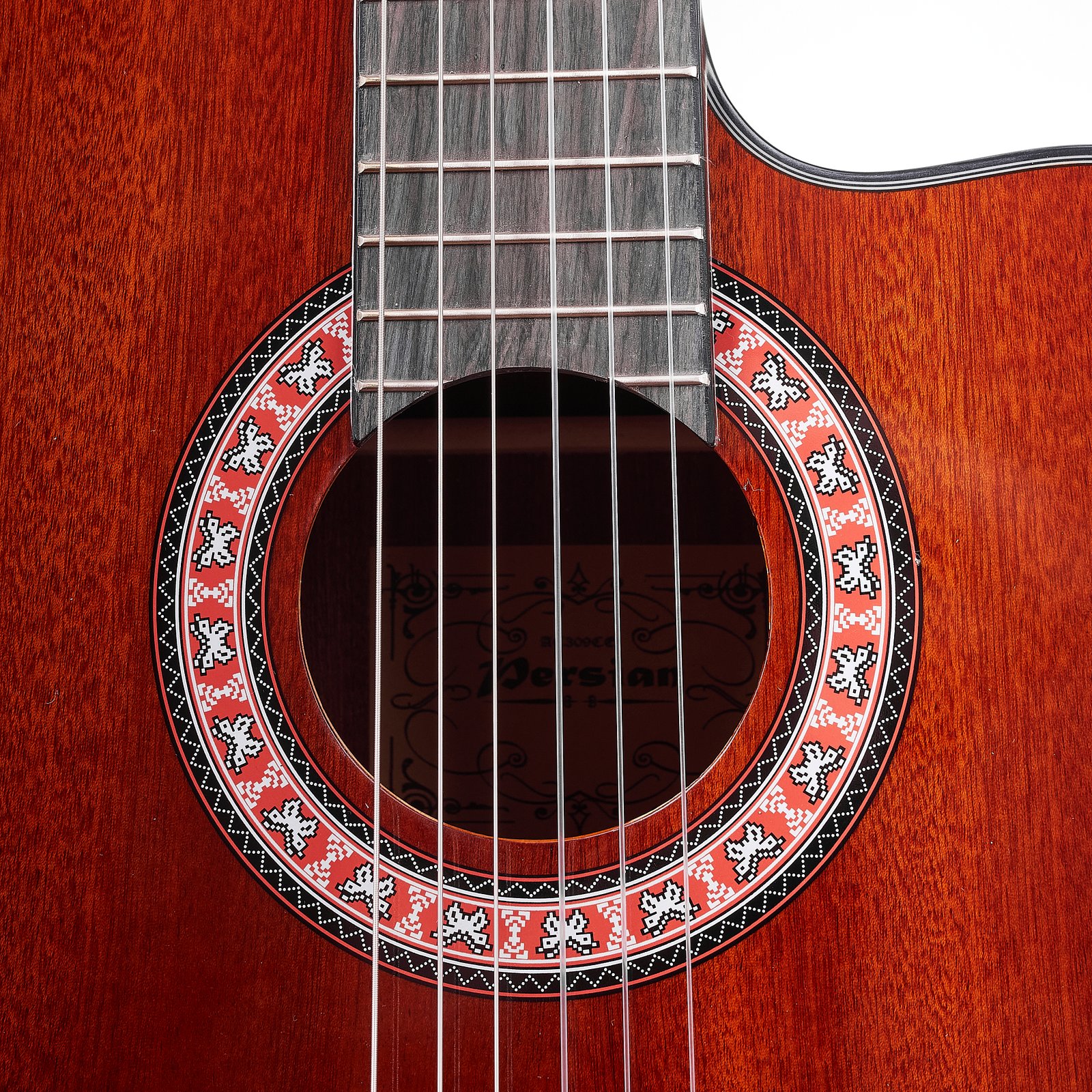 Guitarra Electroacústica Persian AC309E – Sapeli Premium 39” - Image 4