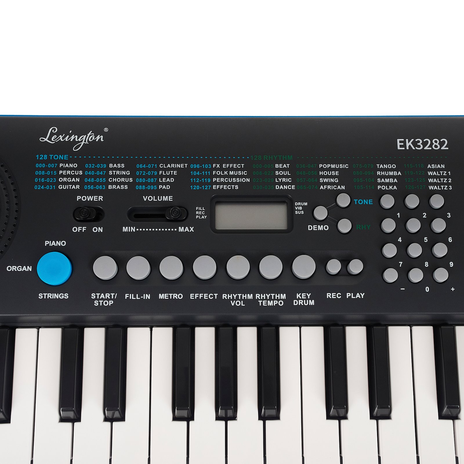 EK3282-BL – Teclado Electrónico para Niños (Azul) - Image 2